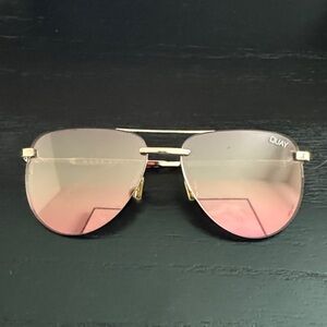 Quay Australia Gradient Pink Sunglasses
